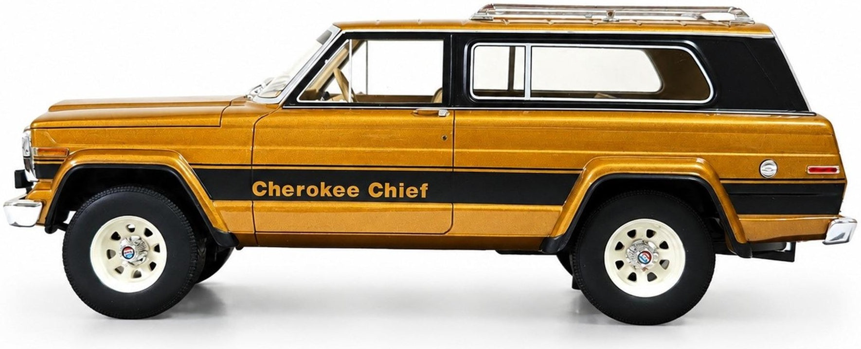 Jeep Cherokee Chief (SJ) Brown Metallic 1980-1983 1:18 Scale Resin Car – Cult