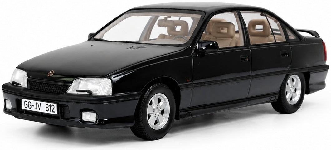 Opel Omega 3000 Nova Black 1987-1994 1:18 Scale Resin Car – Cult