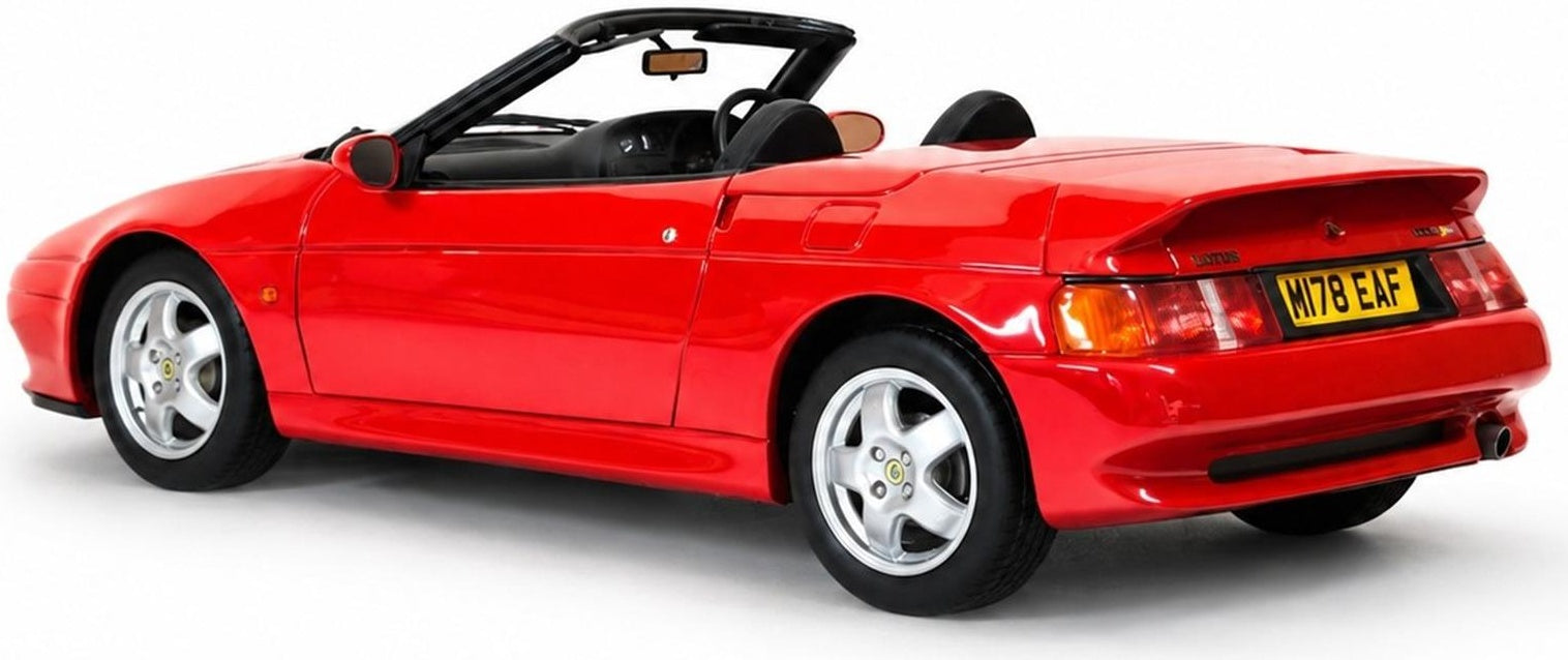Lotus Elan M100 Calypso Red 1989-1995 1:18 Scale Resin Car – Cult