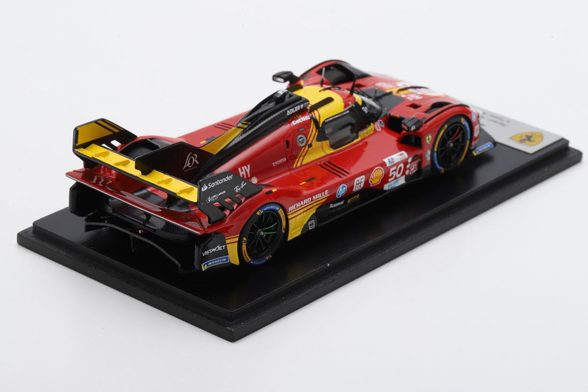 Ferrari 499P #50 Ferrari AF Corse Winner Le Mans 24H 2024 Fuoco/Molina/Nielsen 1:43 Scale Looksmart Resin Model Car