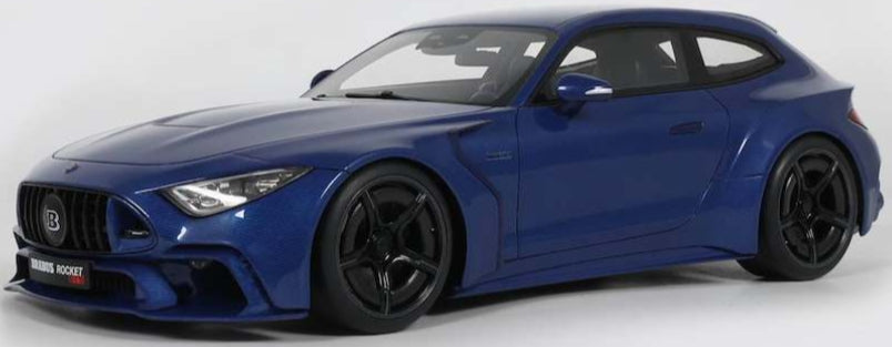 Brabus Rocket GTS Carbon Blue 2025 1:18 Scale Resin Car – GT Spirit-GT Spirit-Diecast Model Centre