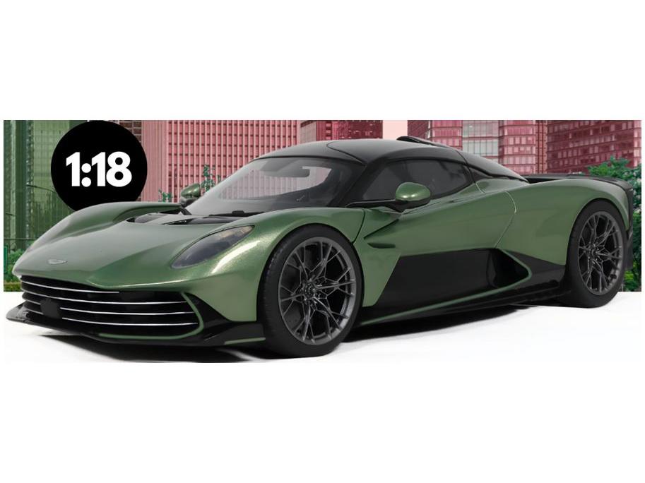 Aston Martin Valhalla Green 2025 1:18 Scale GT Spirit Resin Model Car
