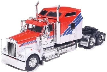 Kenworth W900 Red/White 1994 1:64 Scale Diecast Truck – IXO