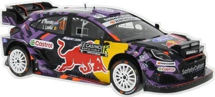 Ford Puma Rally1 #13 WRC Rally Monte Carlo 2025 G.Munster/L.Louka 1:18 Scale Diecast Car – IXO