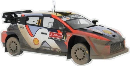 Hyundai i20 N Rally1 #1 Rally Portugal 2025 Neuville/Wydaeghe 1:18 Scale Diecast Car – IXO