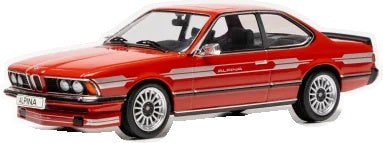 BMW Alpina B7 Turbo (E24) Rojo 1977 Coche a escala 1:43 – IXO