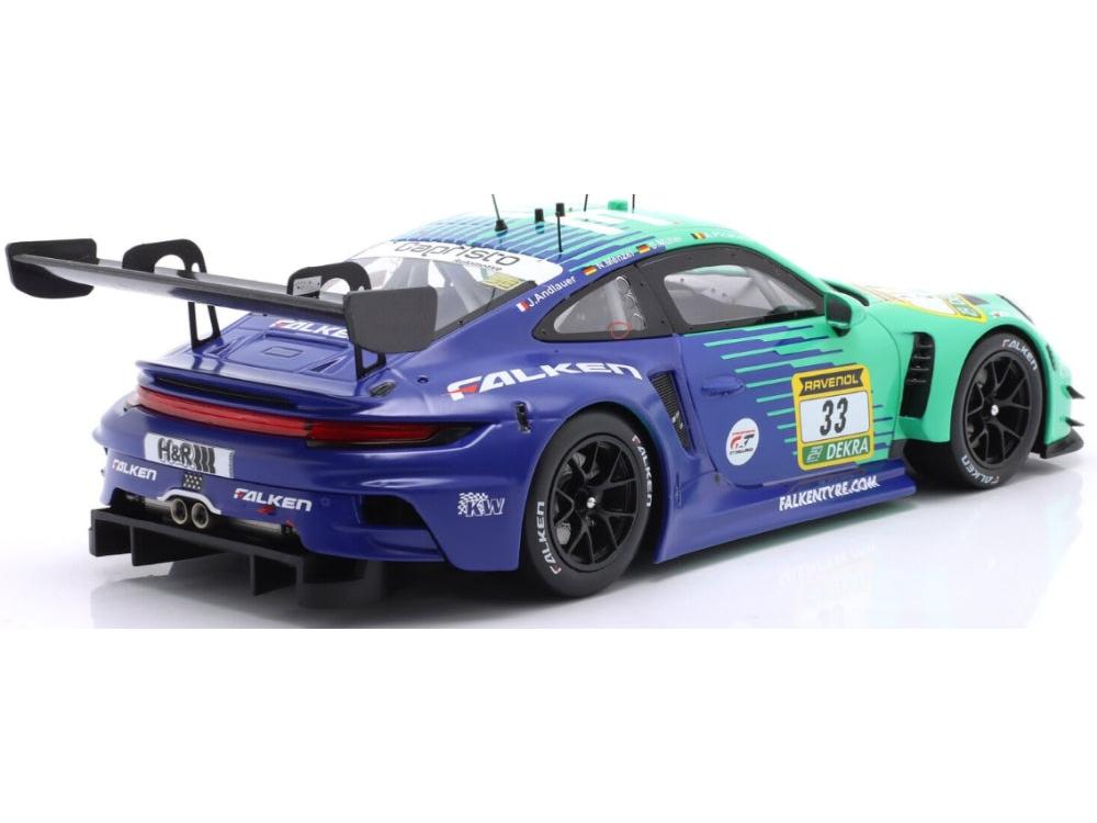 Porsche 911 GT3 R Falken Motorsports #33 24h Nurburgring 2025 1:18 Scale Diecast Car – IXO