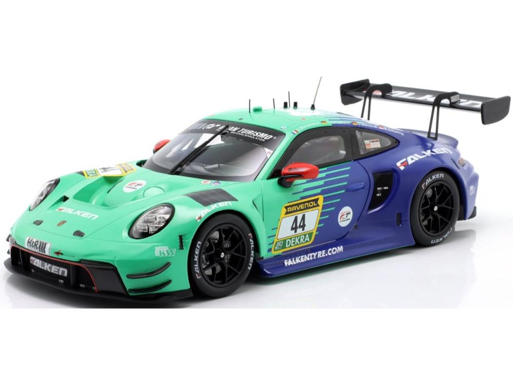 Porsche 911 GT3 R Falken Motorsports #44 24h Nurburgring 2025 1:18 Scale Diecast Car – IXO