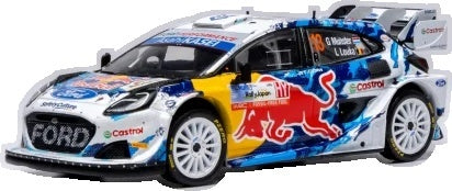 Ford Puma RALLY1 #13 Munster/Louka 2024 Rally Japan 1:43 Scale IXO Diecast Model Car