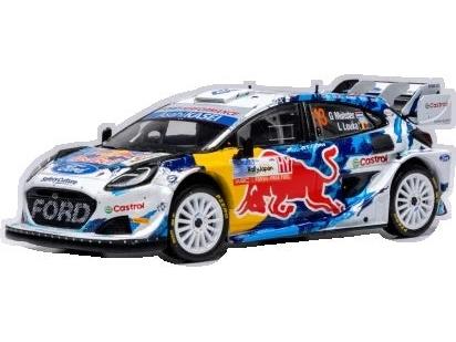 Ford Puma RALLY1 #13 Munster/Louka Rallye du Japon 2024 Modèle réduit IXO en Diecast à l'échelle 1:43