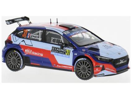 Hyundai i20 N Rally2 WRC Rally Monte Carlo 2025 #31 E.Camilli/T.De la Haye 1:43 Scale IXO Diecast Model Car