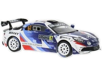 Alpine A110 RGT WRC Rallye Monte-Carlo 2025 #67 R.Astier/D.Giraudet Modèle réduit IXO Diecast à l'échelle 1:43