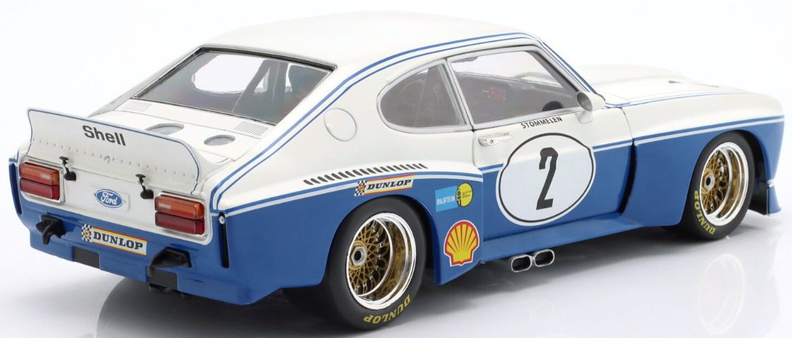 Ford Capri RS 3100 #2 Winner DRM Nurburgring 1974 Rolf Stommelen 1:18 Scale Diecast Car – Werk83