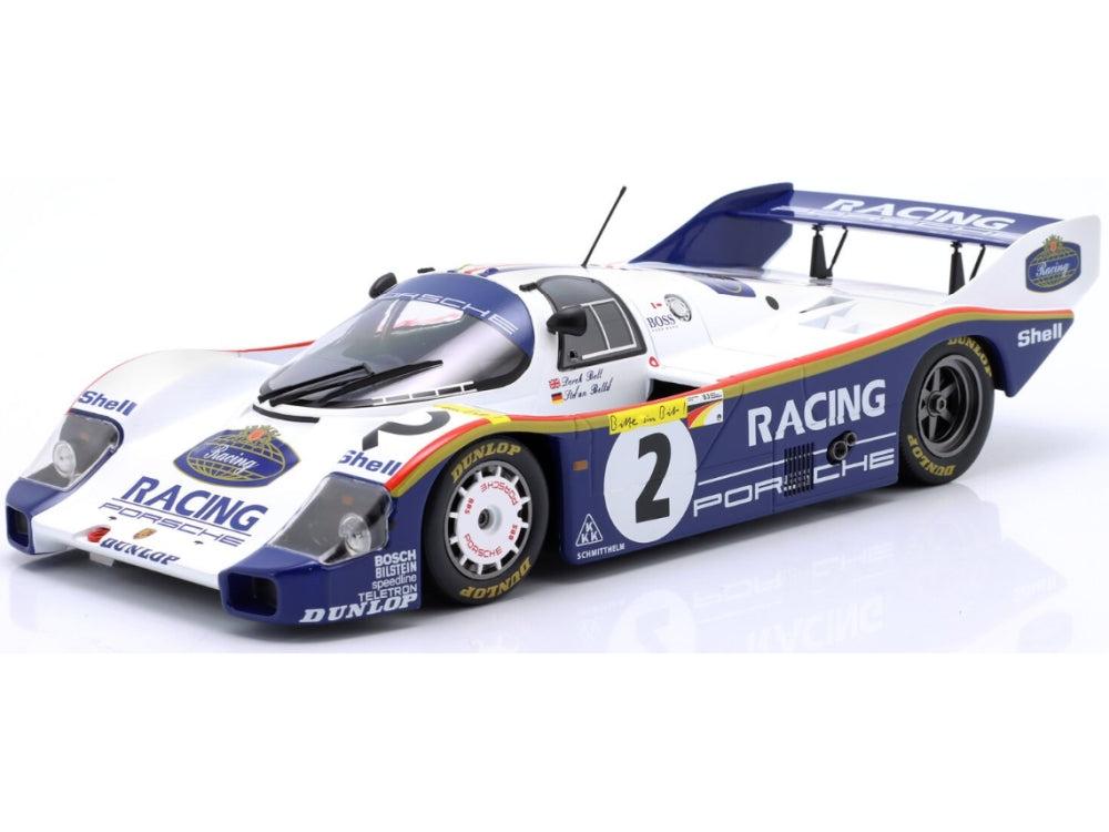 Porsche 956K Record Lap Nordschleife 6:11.13 min 1000km Nurburgring 1983 #2 1:18 Scale Diecast Model Car – Werk83
