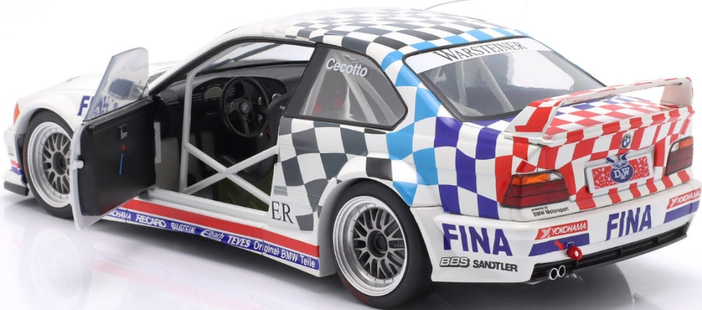BMW M3 E36 GTR #2 ADAC GT Cup Champion 1993 Johnny Cecotto 1:18 Scale Diecast Model Car – Werk83