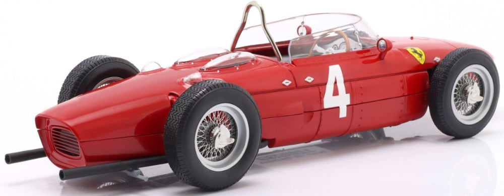 Ferrari 156 Sharknose #4 Winer F1 British GP 1961 Wolfgang Graf Berghe von Trips 1:18 Scale Diecast Car – Werk83