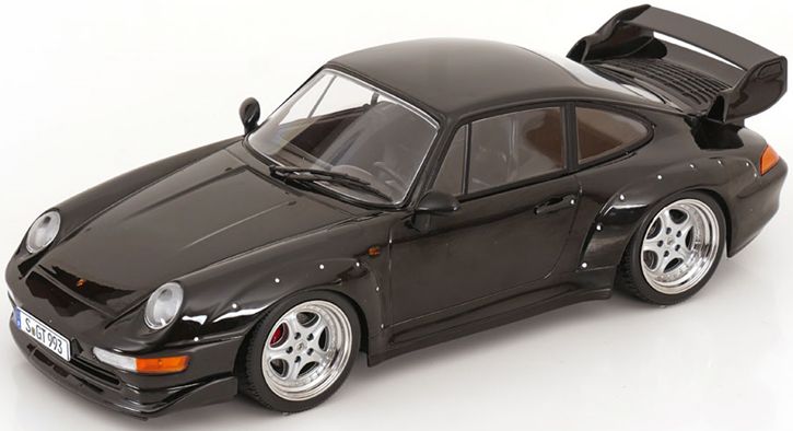 Porsche 911 (993) GT2 1996 Speedline Rims Black 1:18 Scale Diecast Model Car – KK Scale