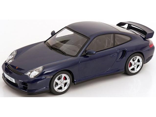 Porsche 911 (996) GT2 2001 Dark Blue Metallic 1:18 Scale Diecast Car – KK Scale