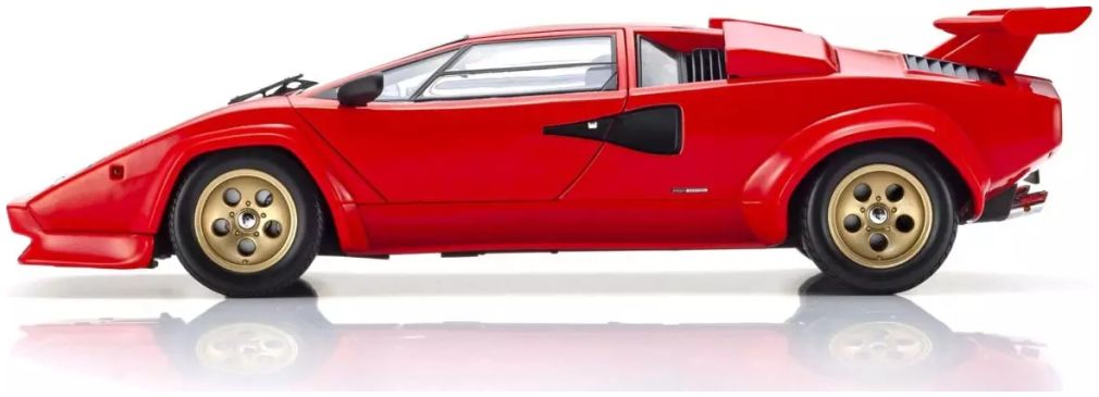 Lamborghini Countach LP5000 Quattrovalvole Red 1:18 Scale Kyosho Diecast Model Car-Kyosho-Diecast Model Centre
