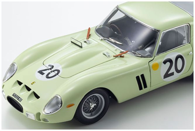 Ferrari 250 GTO Le Mans 24H DNF 1962 #20 1:18 Scale Kyosho Diecast Model Car-Kyosho-Diecast Model Centre