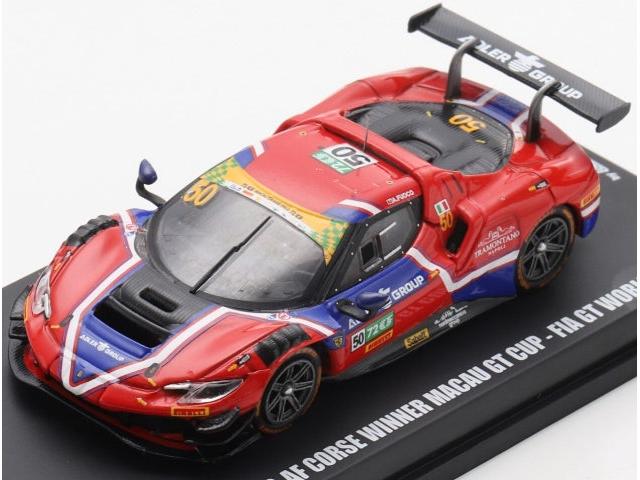 Ferrari 296 GT3 #50 AF Corse Winner Macau GT Cup FIA GT World Cup 2025 Antonio Fuoco 1:64 Scale Diecast Model Car – Looksmart