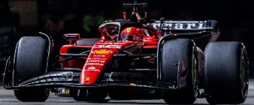 Ferrari SF-23 F1 Singapore GP 2023 4th #16 Charles Lerlerc 1:43 Scale Resin Car – Looksmart