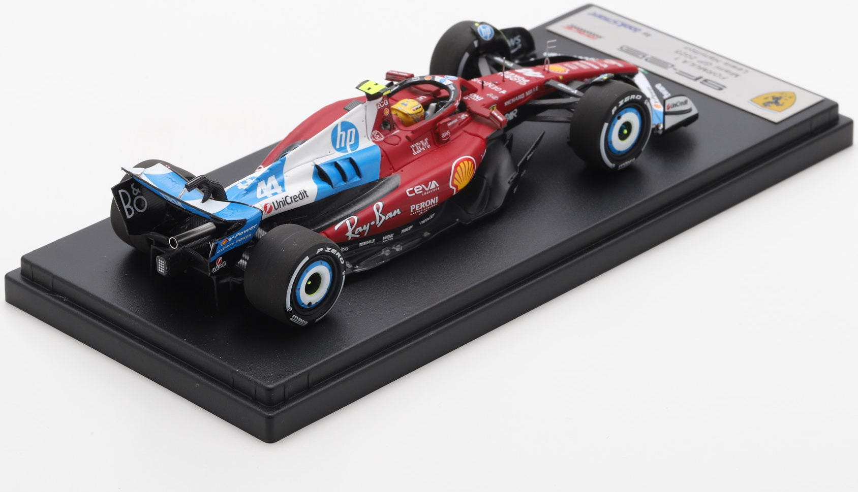 Ferrari SF-25 F1 Miami GP 2025 Lewis Hamilton 1:43 Scale Resin Car – Looksmart-Looksmart-Diecast Model Centre