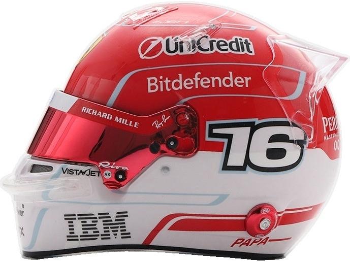 Charles Leclerc F1 2026 Helmet 1:5 Scale Resin Replica – Looksmart