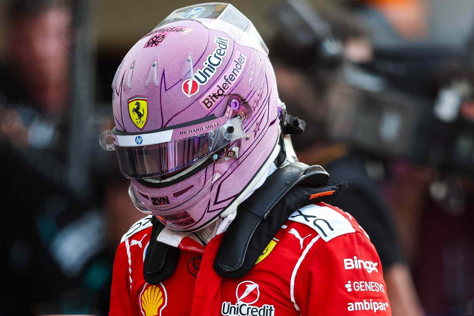Lewis Hamilton F1 Monaco GP 2026 Helmet 1:5 Scale Resin Replica – Looksmart