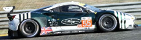 Ferrari 488 GTE EVO Spirit of Race 24H Le Mans 2022 #55 Cameron/Griffin/Perel 1:43 Scale Resin Car – Looksmart