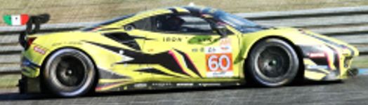 Ferrari 488 GTE EVO Iron Lynx 24H Le Mans 2022 #60 Schiavoni/Balzan/Giammaria 1:43 Scale Resin Car – Looksmart