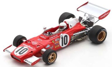 Ferrari 312B2 F1 Brazilian GP 1973 4th #10 Arturo Merzario 1:43 Scale Resin Car – Looksmart