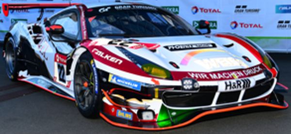 Ferrari 488 GT3 EVO WTM Phoenix 24H Nurburgring 2021 #22 I. Dontje/J. Krumbach 1:43 Scale Resin Car – Looksmart