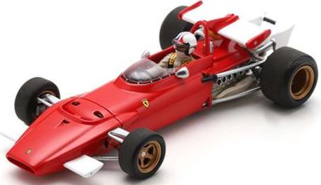 Ferrari 312B F1 Test Modena 1969 Chris Amon 1:43 Scale Resin Car – Looksmart