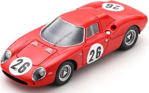 Ferrari 250LM 1000Km Paris 1966 1st #26 D.Piper/M.Parkes 1:43 Scale Resin Car – Looksmart