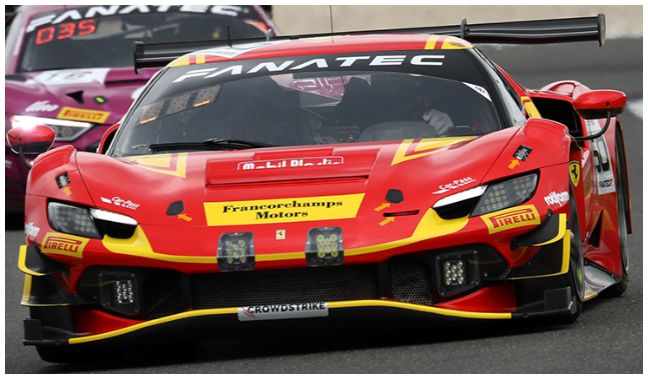 Ferrari 296 GT3 AF Corse-Francorchamps Motors 24H Spa 2023 #50 Piguet/Mann/Varrone 1:43 Scale Resin Car – Looksmart