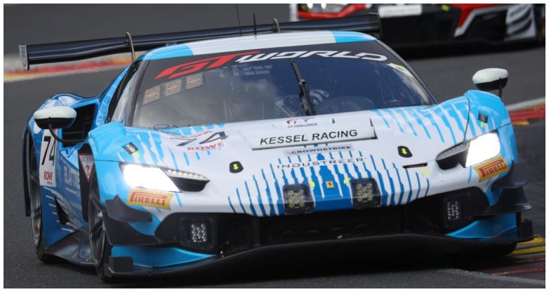 Ferrari 296 GT3 Kessel Racing 24H Spa 2025 #74 Blattner/Robichon/Laursen/Marschall 1:43 Scale Resin Car – Looksmart