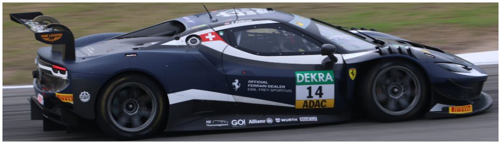 Ferrari 296 GT3 Emil Frey Racing DTM 2025 #14 Jack Aitken 1:43 Scale Resin Car – Looksmart