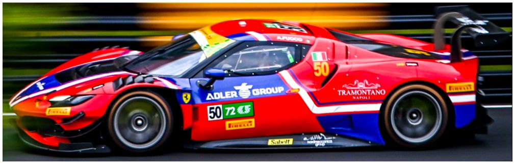 Ferrari 296 GT3 AF Corse Macau GT Cup FIA GT World Cup 2025 Winner #50 Antonio Fuoco 1:43 Scale Resin Car – Looksmart