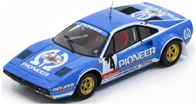 Ferrari 308 Gr 4 TDF 1982 Winner #4 J.C Andruet 'Biche' 1:43 Scale Resin Car – Looksmart
