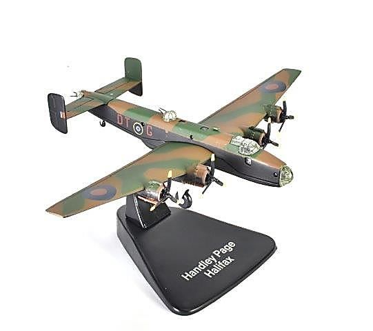 Handley Page Halifax Bombers of WWII 1:144 Scale Unbranded Diecast Model-Unbranded-Diecast Model Centre