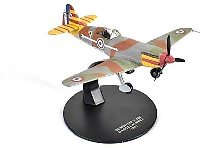 Dewoitine D.520 - Marcel Albert 1941 1:72 Scale Unbranded Diecast Model-Unbranded-Diecast Model Centre