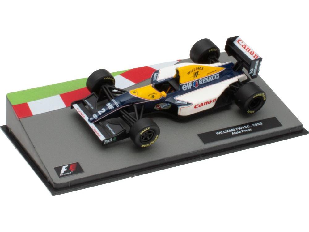 Williams FW15C #2 F1 1993 Alain Prost 1:43 Scale Diecast Model