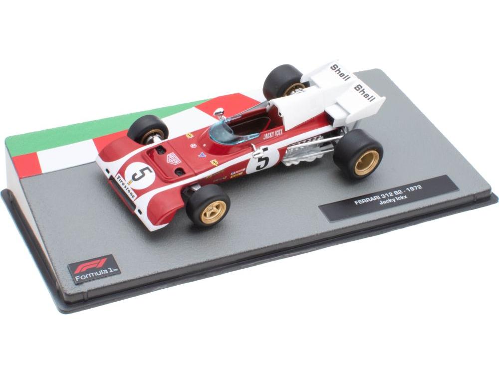 Ferrari 312 B2 #5 F1 1972 Jacky Ickx 1:43 Scale Diecast Model