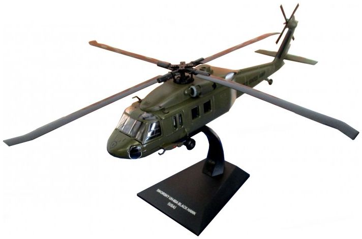 Sikorsky UH-60A Black Hawk USA 1:72 Scale Unbranded Diecast Model-Unbranded-Diecast Model Centre