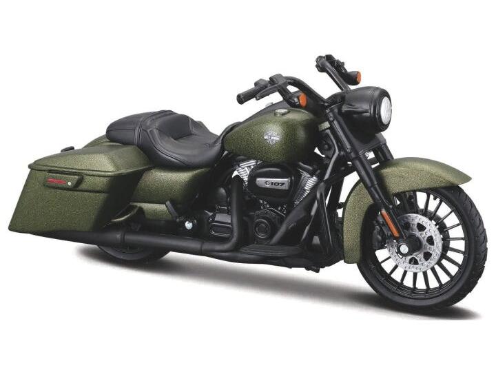 Maquette Harley-Davidson Road King Special 2022 Verte 1:18 Maisto