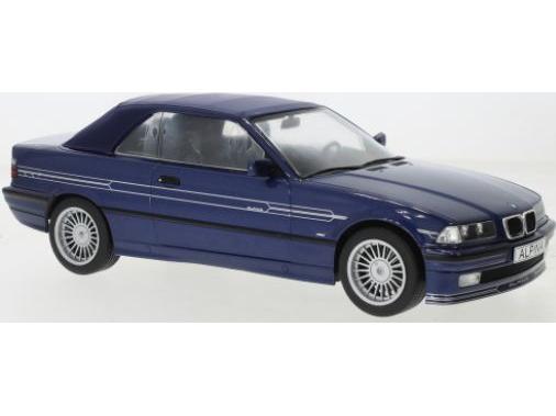 BMW Alpina B3 3.2 Cabriolet Metallic Blue 1996 1:18 Scale Diecast Car – Model Car Group
