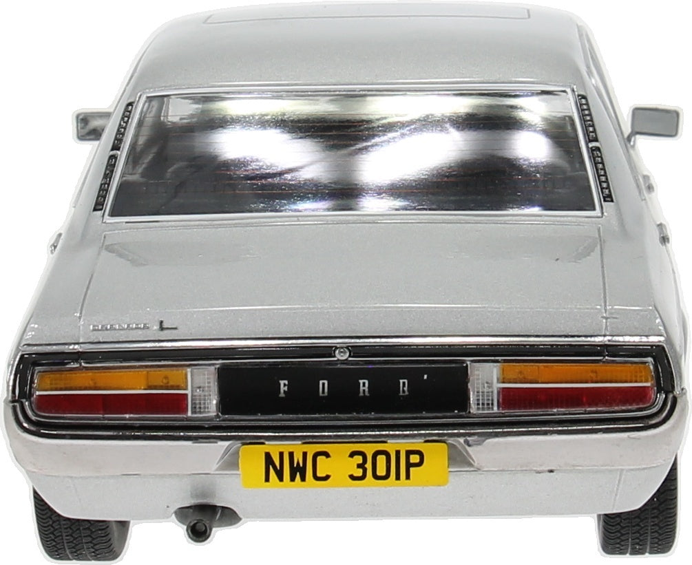 Ford Granada Mk1 Silver RHD UK Exclusive 360pcs 1:18 Scale Diecast Car – Model Car Group