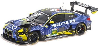 BMW M4 GT3 EVO Team WRT#46 24H Le Mans 2025 Rossi/Harthy v.d Linde 1:18 Scale Diecast Car – Minichamps