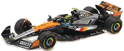 McLaren F1 Team MCL39 #4 Winner British GP 2025 Lando Norris 1:18 Scale Diecast Car – Minichamps